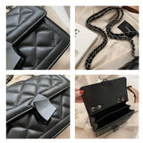 Classic Women Bag Metal Chain Shoulder Bags Handbag Women Messenger Bags