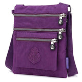 Waterproof Shoulder Bag Nylon Cloth Female HandBag Casual Travel Messenger Bag