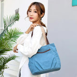 Casual Canvas Tote Shoulder Bag for Women