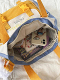 Corduroy Shoulder Bag Women Leisure Shopping Handbag