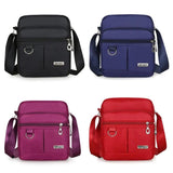 Women's Nylon Cross Body Messenger Bag High-capacity Shoulder Handbag