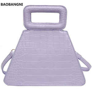 Crocodile Pattern Tote Bag PU Leather Women's Handbag