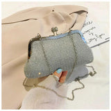 Diamond Evening Bags Hasp Handbag Elegent Chain Women Shoulder Crossbody Bag