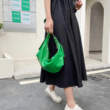 Soft Leather Small Women's Bag Shoulder Underarm Bag Clutch Purse