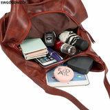 Women's Leather Office Shoulder Bag Handbag