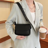 Casual Women Tote Shoulder Bag PU Leather Handbag