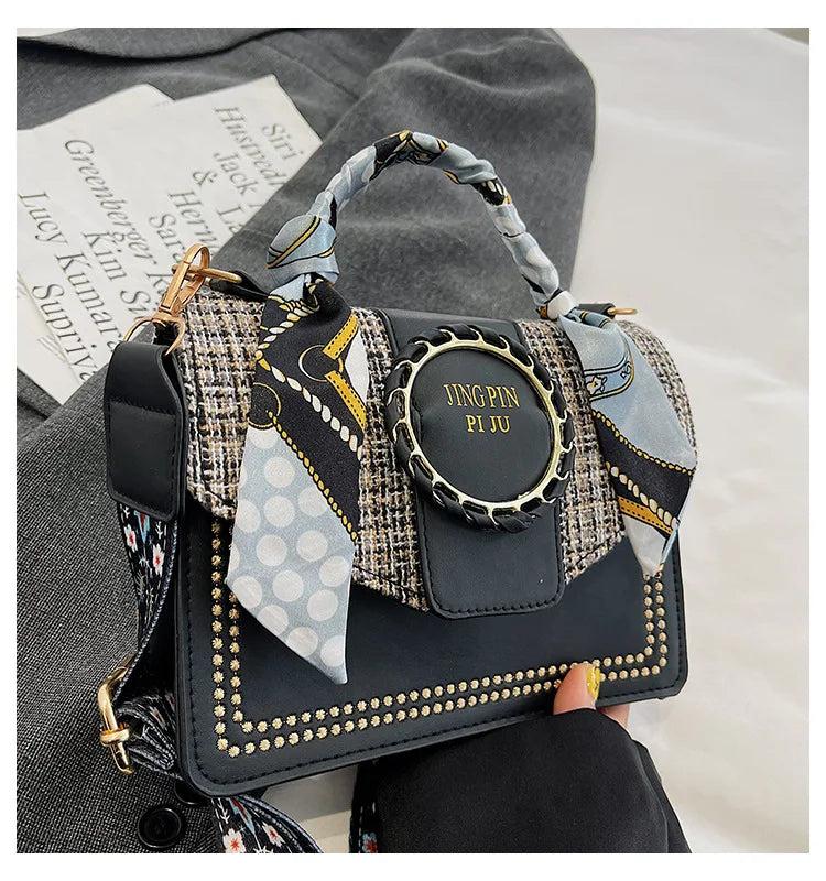 Women Leather Handbag Shoulder Crossbody Bag Sac A Main Femme