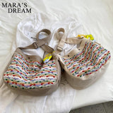 Mara's Dream Weave Canvas Shoulder Crossbody Bag