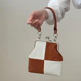 Women Bag PU Saddle Chains Hasp SOFT Shoulder Bags
