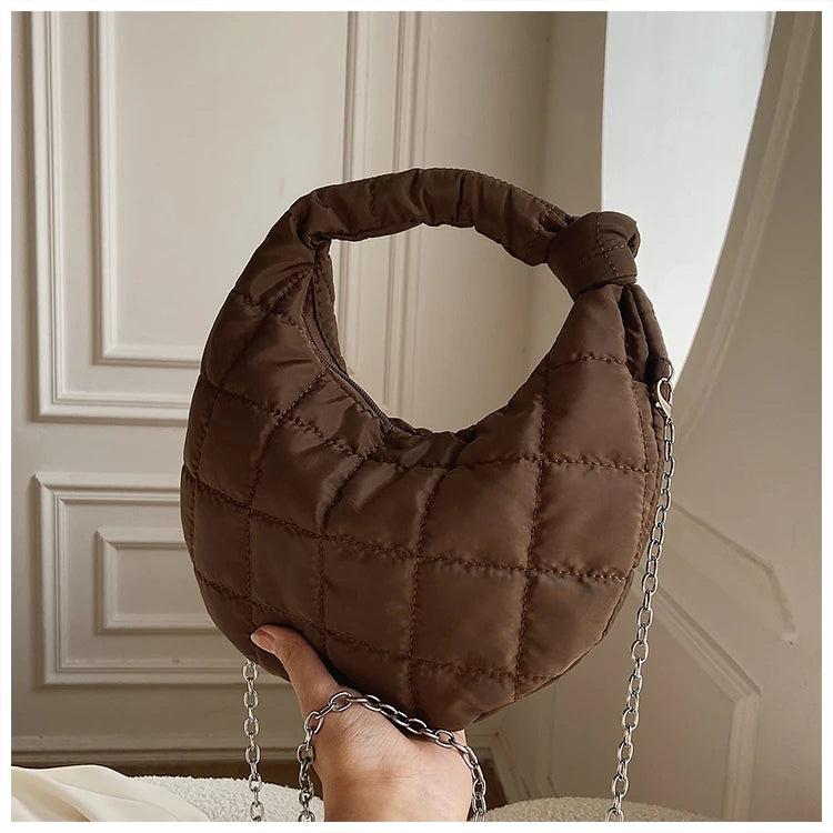 Women's Chain Shoulder Strap Cross Body Bag Lady Tote Handbag