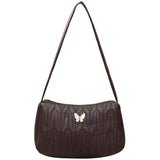 Vintage Women's Handbag Small Hobo Purse Butterfly Crossbody Bag