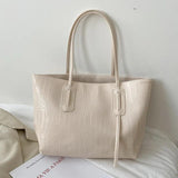 Large Capacity Women Tote Bag Shoulder Handbag Portable Shopping Bag