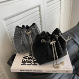 Rhinestone Handbag for Women Bag Diamonds Shoulder Bag Purse Ladies