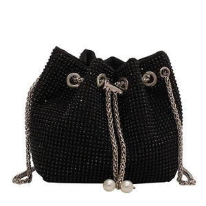Rhinestone Handbag for Women Bag Diamonds Shoulder Bag Purse Ladies