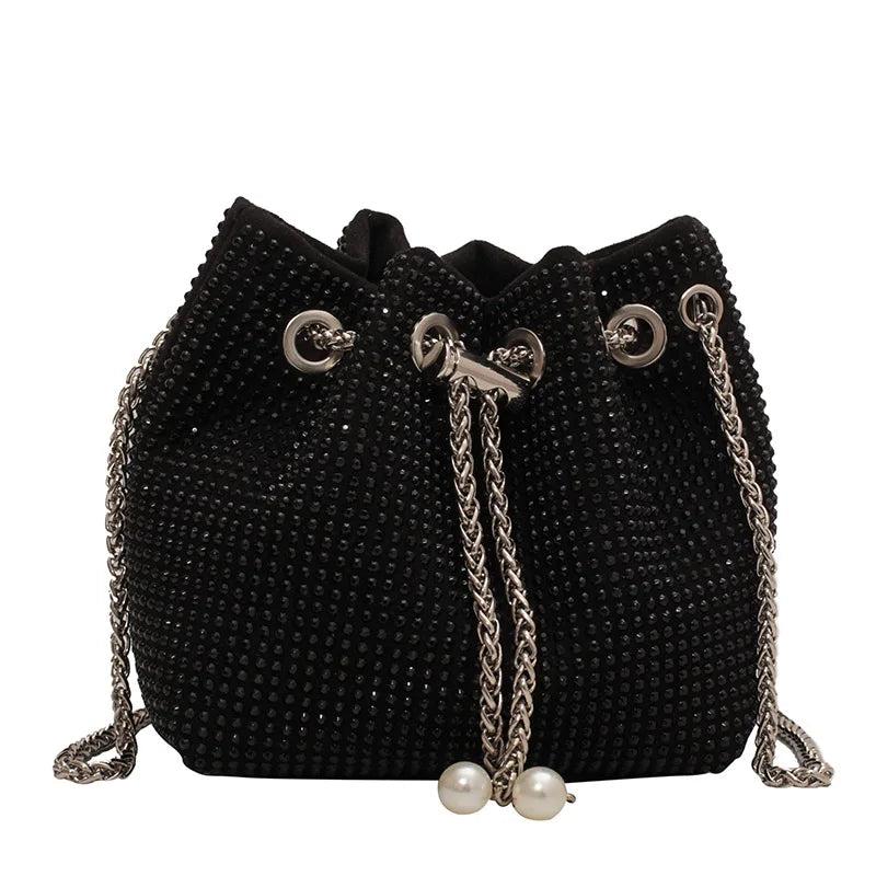 Rhinestone Handbag for Women Bag Diamonds Shoulder Bag Purse Ladies