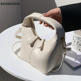 Women's Tote Bucket Bag Soft PU Leather Handbag Shoulder Messenger Bag