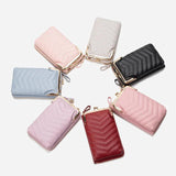 Women's Soft Leather Wallet Crossbody Handbag