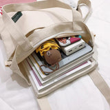 Large Capacity Canvas Bag Art Student Remedial Bag