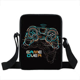Funny Gamer Print Crossbody Bag for Travel Women Handbag Messenger Bags