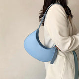 French Style Leather Shoulder Bag Small Handbag Vintage Tote Purse