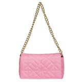 Women's Rhombus Embroidery Chain Small Square Shoulder Bag