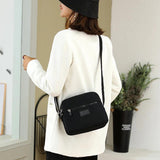 Small Women's Crossbody Bag Nylon Messenger Travel Purse Handbag