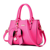 Leather Tote Bag for Women Large Capacity Retro Handbag