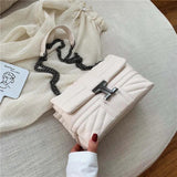 Women's Messenger Bag Camera Crossbody Shoulder Chain Handbag