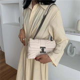 Women's Messenger Bag Camera Crossbody Shoulder Chain Handbag