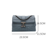 Women's Messenger Bag Camera Crossbody Shoulder Chain Handbag