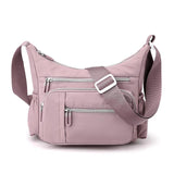 Nylon Crossbody Shoulder Bag for Women, Waterproof Handbag for Daily Shopping