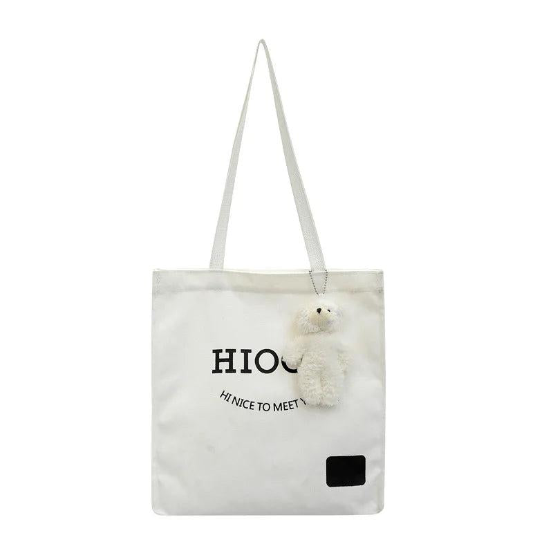 Canvas Tote Bag for Women Large Shoulder Handbag