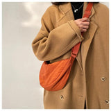 Nylon Crossbody Bag Women Handbags Shoulder Large Capacity Street Fanny Packs