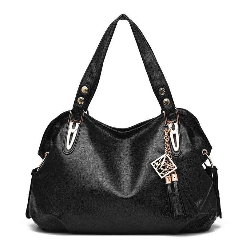 Vintage Shoulder Bag Handbag Top-Handle Wallet Leather Purse