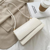 Animal Prints Shoulder Bag PU Leather Female Underarm Bag