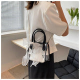 Summer Chain Messenger Bag Transparent Ladies Clutch Purse Small Tote Handbags
