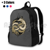 Neverending Fight Outdoor Hiking Backpack Riding Climbing Sports Bag