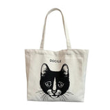 Canvas Women Shoulder Bag Large Bookbag Cotton Cloth Japanese Woman Handbags