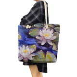 Large Capacity Floral Print Tote Shoulder Bag