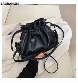 Summer Portable Bucket Bag Messenger Bag Wild Shoulder Bag Female