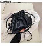 Summer Portable Bucket Bag Messenger Bag Wild Shoulder Bag Female