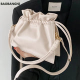 Summer Portable Bucket Bag Messenger Bag Wild Shoulder Bag Female