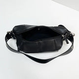 Women's Small PU Leather Shoulder Bag Underarm Hobo