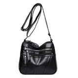 Small Leather Shoulder Bag for Women, Crossbody Handbag