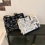 Western Graffiti Ladies Shoulder Bag