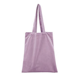 Velvet Bag Large Capacity Shoulder Bag DIY Hand Painted Tote Bag