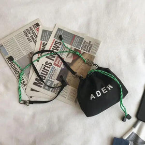 Canvas Mini Crossbody Bag Small Bucket Female Handbag