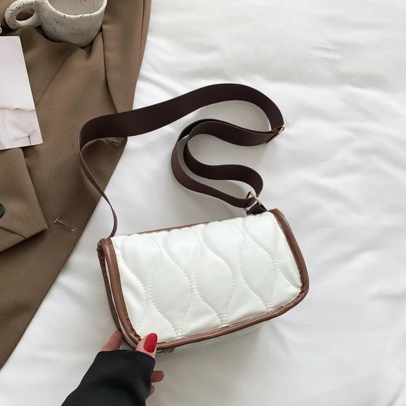 Small Shoulder Crossbody Bags for Ladies Pu Leather High Woman