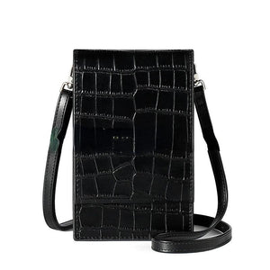 Women's PU Leather Crossbody Bags Phone Flap Ladies Shopper Bags