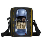 Cartoon Racing Car Crossbody Bag Women Handbag Small Shoulder Bags Satchel